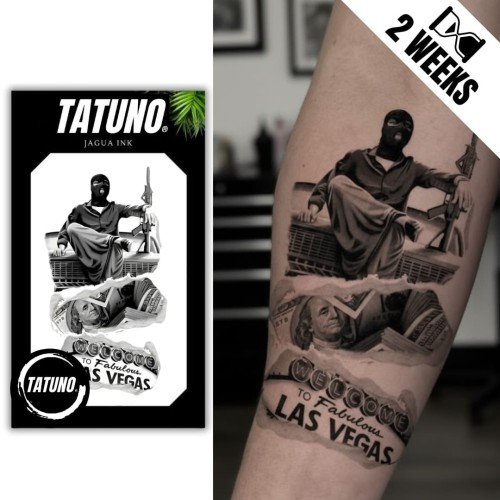 Tatuaż jagua półtrwały hazard to życie