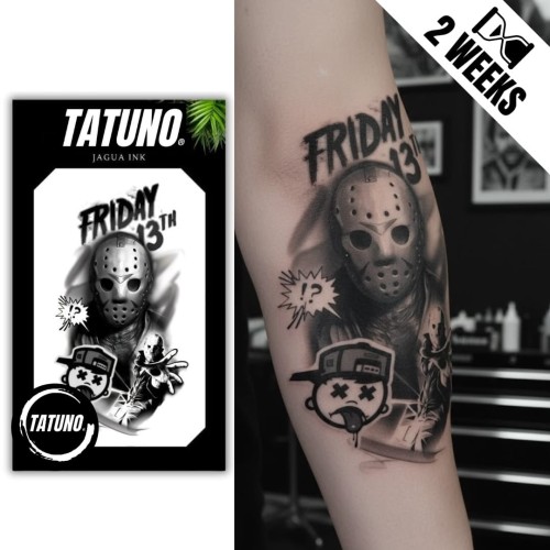 Tatuaż jagua półtrwały piątek 13-go