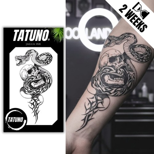 Tatuaż jagua półtrwały wężowy szept śmierci