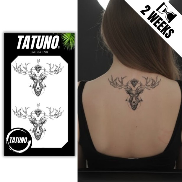 Tatuaż jagua półtrwały jelenie oko