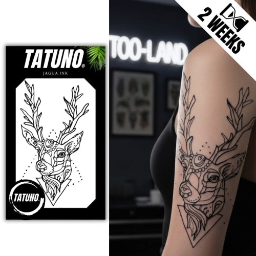 Tatuaż jagua półtrwały jeleń