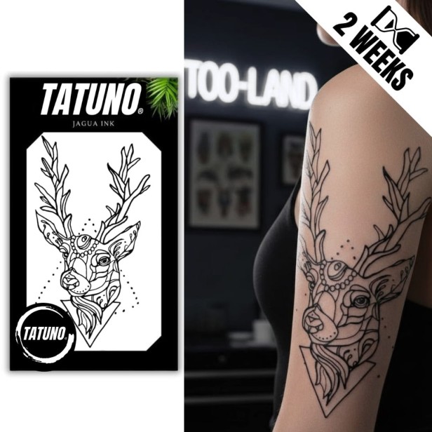 Tatuaż jagua półtrwały jeleń