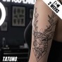 Tatuaż jagua półtrwały jeleń