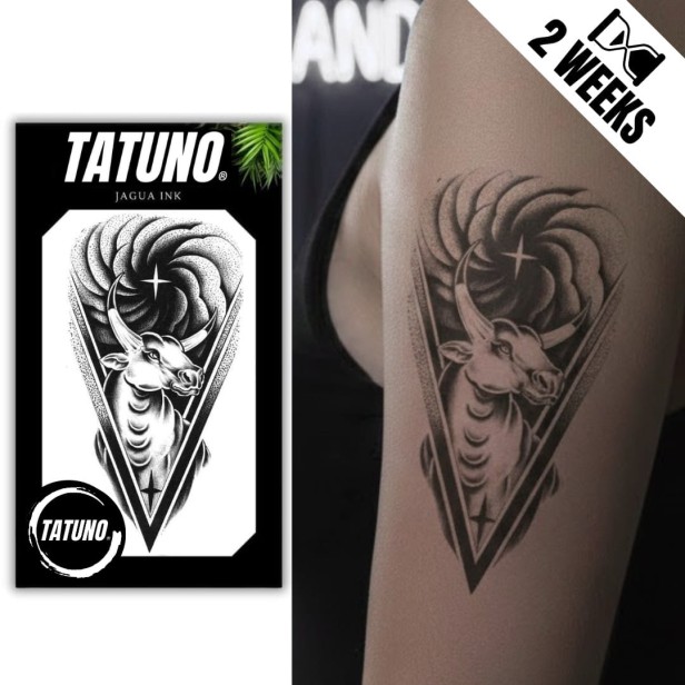 Tatuaż jagua półtrwały gwiezdny byk