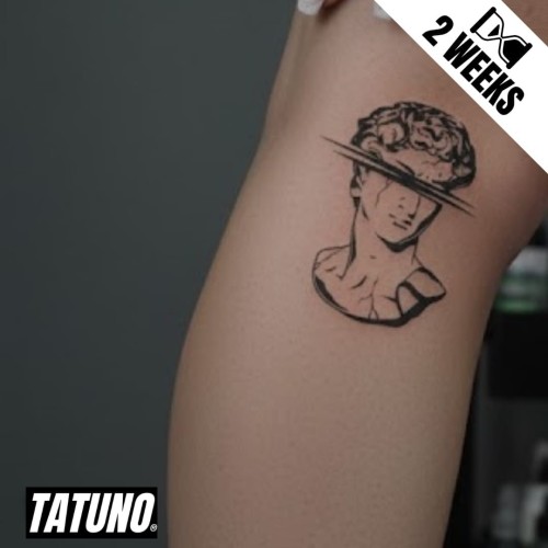 Tatuaż jagua półtrwały Dawid w kryzysie