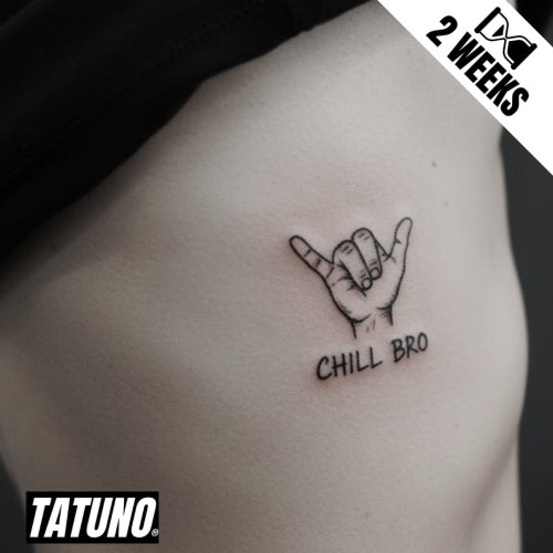Tatuaż jagua półtrwały chill bro