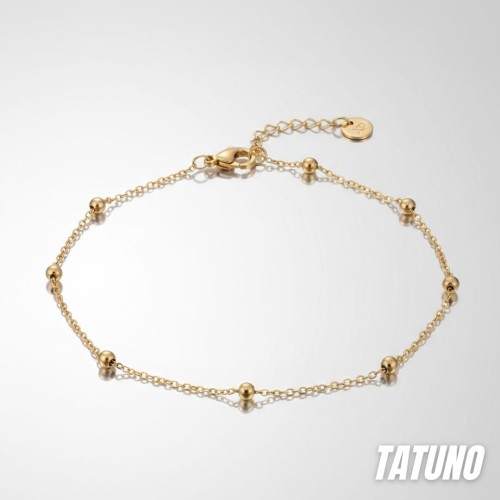 Bransoletka ze stali chirurgicznej kulki (id: 1730)