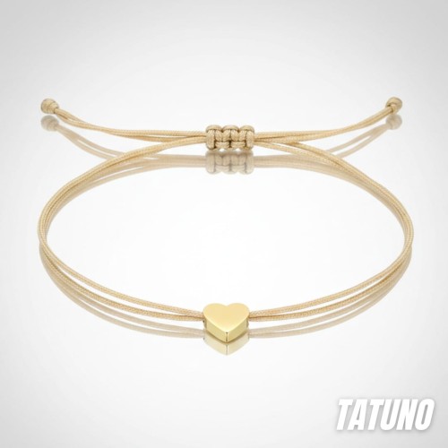 Bransoletka na sznurku serce (id: 2068)