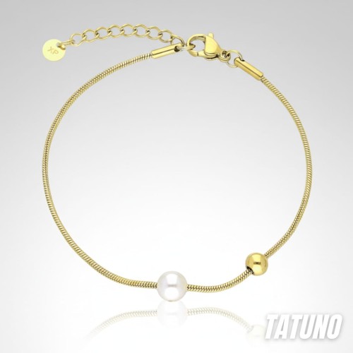 Bransoletka kulki stal chirurgiczna (id: 2071)