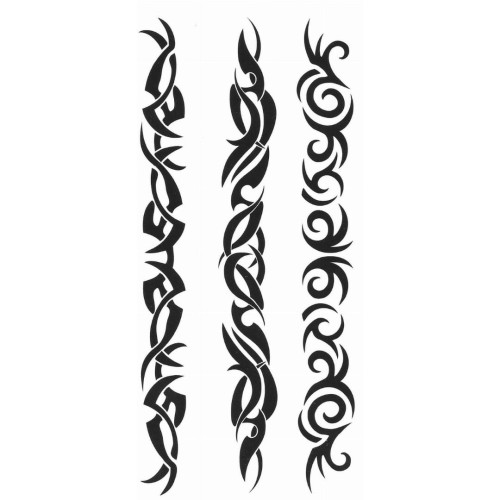 Tatuaż zmywalny tribal