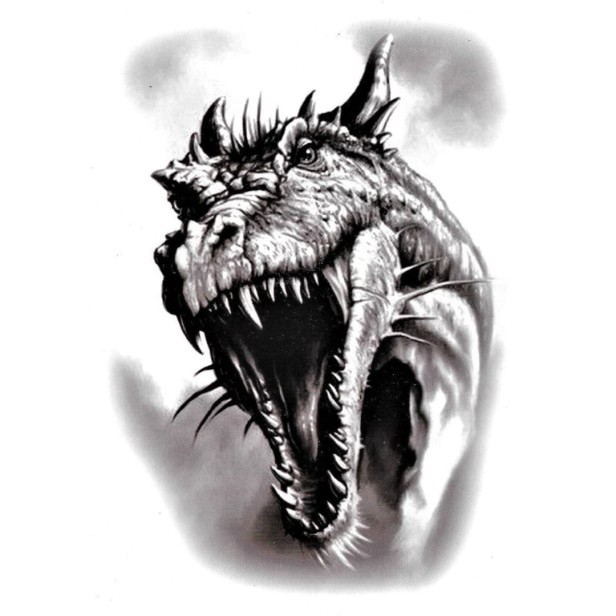 Tatuaż tymczasowy dinozaur jurassic world