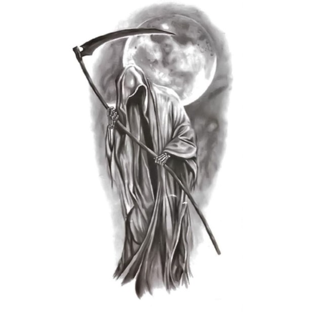 Tatuaż tymczasowy kosa (