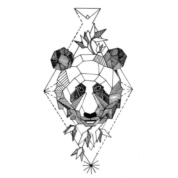 Tatuaż tymczasowy miś koala