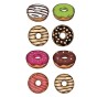 Tatuaż mały donuty pączki